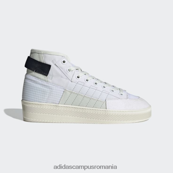 adidas campus romania hot nizza parley pantofi albi bărbați alb J266N2556