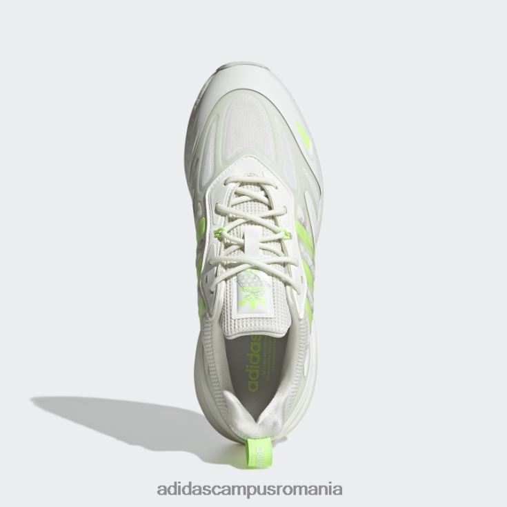 adidas campus romania incaltaminte adidas zx 2k boost 2.0 alba nuanta bărbați nuanță albă/verde/gri J266N2666
