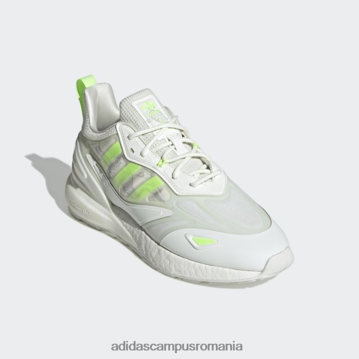 adidas campus romania incaltaminte adidas zx 2k boost 2.0 alba nuanta bărbați nuanță albă/verde/gri J266N2666