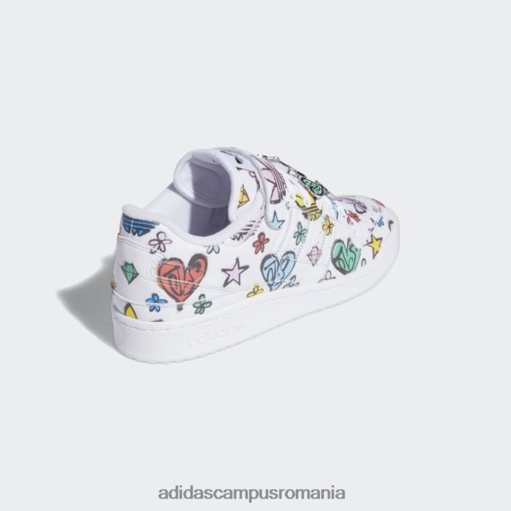 adidas campus romania jeremy scott forum 84 pantofi mono joasa moda neagra bărbați alb negru J266N24673