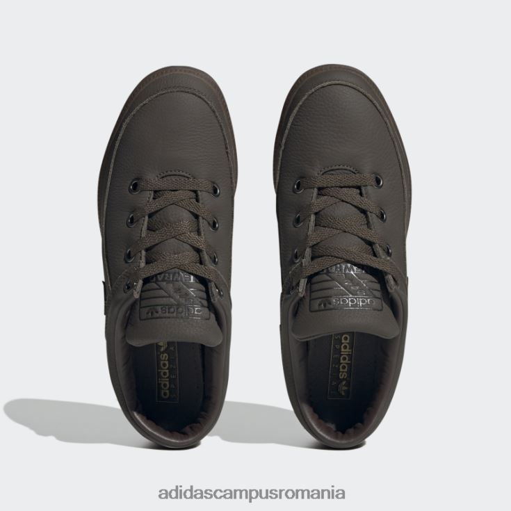 adidas campus romania maro închis newrad spzl bărbați maro închis/auriu metalic/gumă J266N2310