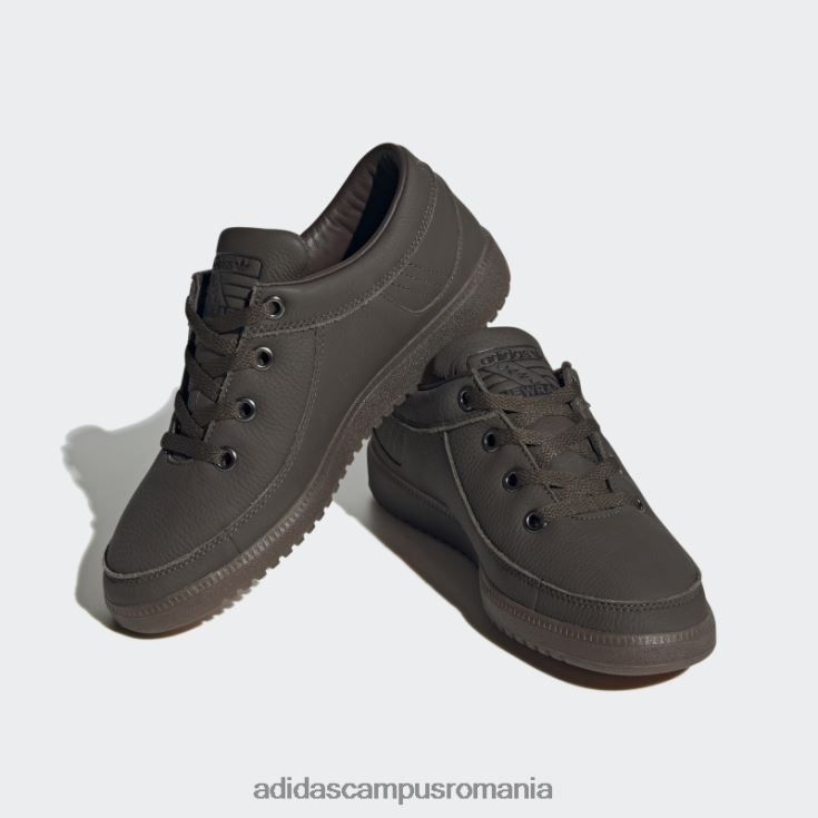 adidas campus romania maro închis newrad spzl bărbați maro închis/auriu metalic/gumă J266N2310