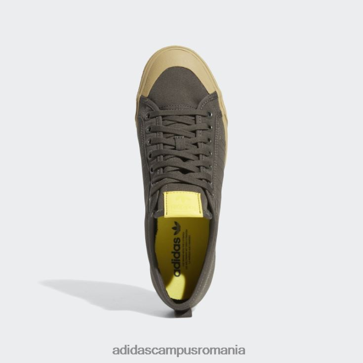 adidas campus romania nizza olive adidas bărbați măsliniu/galben J266N2516