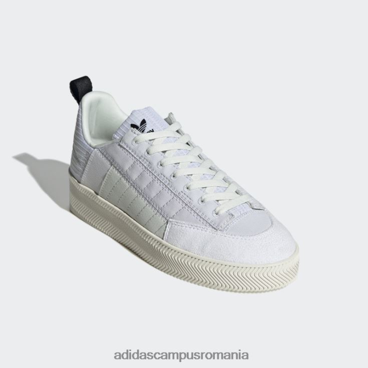 adidas campus romania nizza parley pantofi albi bărbați alb J266N2485