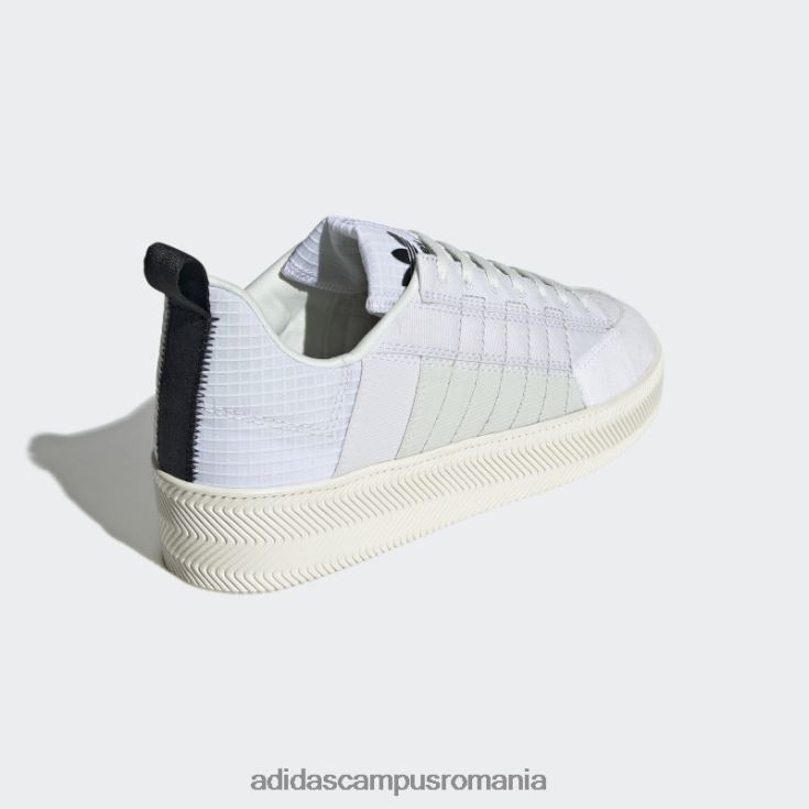 adidas campus romania nizza parley pantofi albi bărbați alb J266N2485