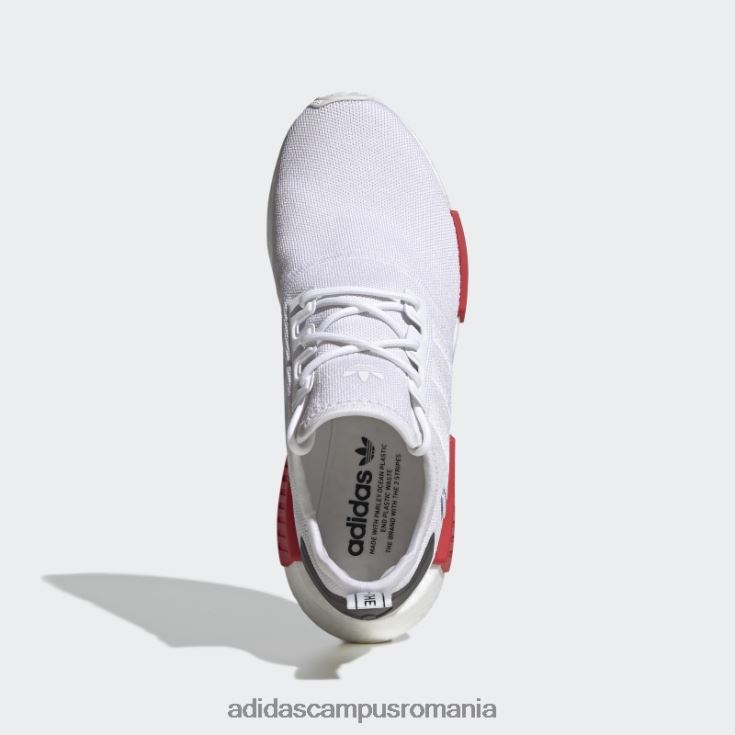 adidas campus romania nmd-r1 pantofi roșii de modă bărbați alb roșu J266N24827
