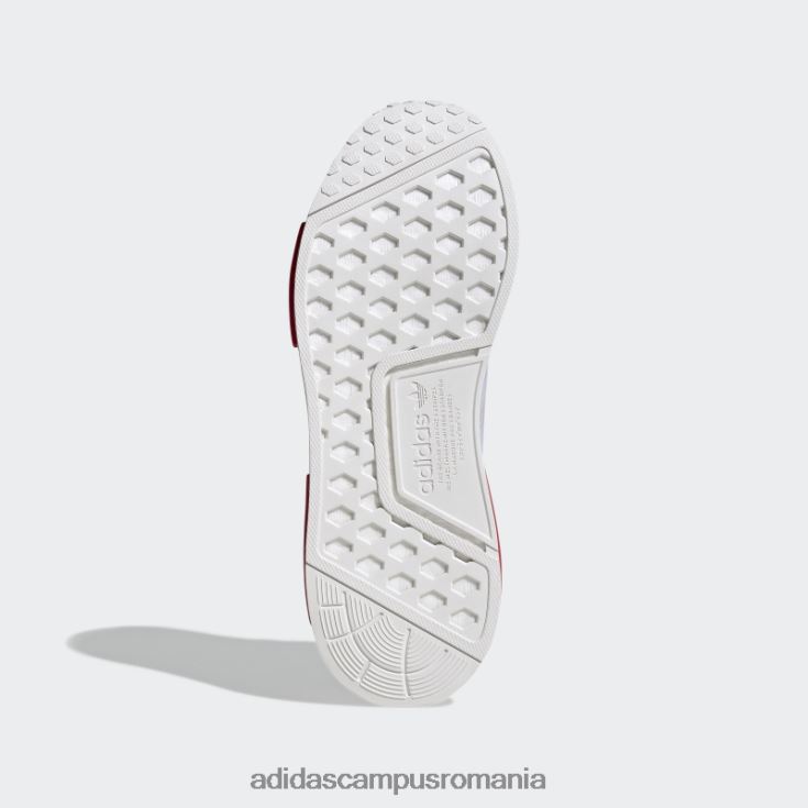 adidas campus romania nmd-r1 pantofi roșii de modă bărbați alb roșu J266N24827