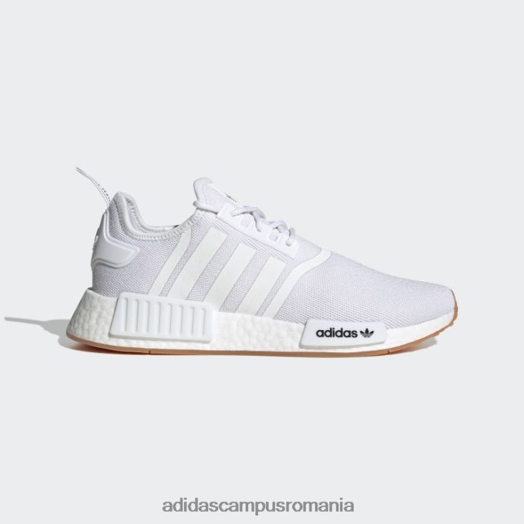 adidas campus romania nmd-r1 primeblue pantofi albi bărbați alb/gumă J266N22