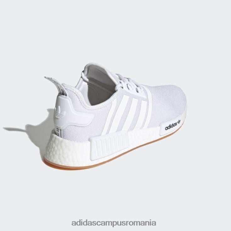 adidas campus romania nmd-r1 primeblue pantofi gumă bărbați alb/gumă J266N23842