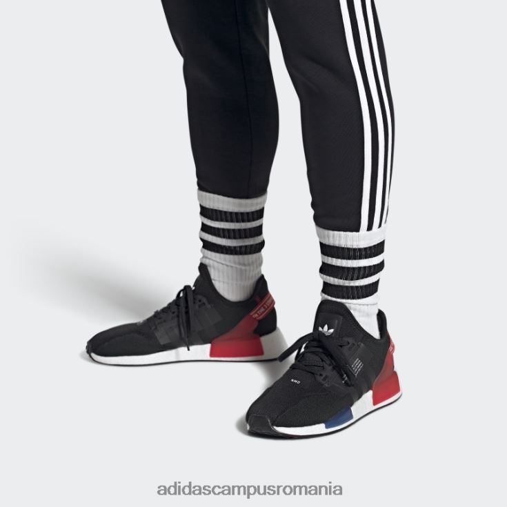 adidas campus romania nmd-r1 v2 pantofi albi bărbați alb negru J266N23983