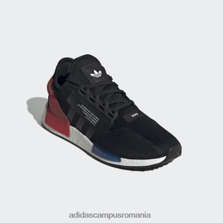 adidas campus romania nmd-r1 v2 pantofi albi bărbați alb negru J266N23983
