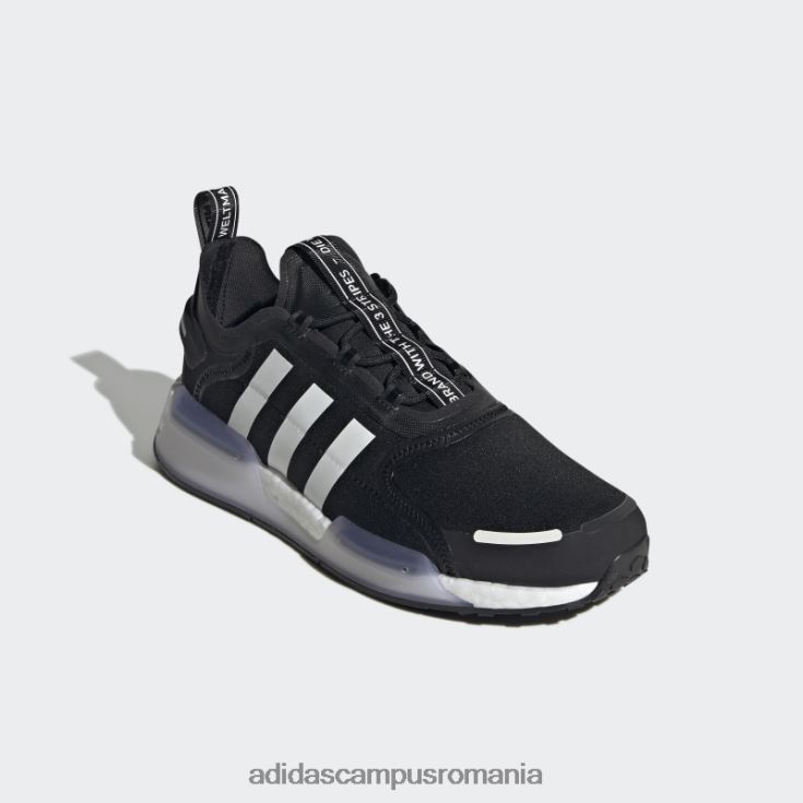 adidas campus romania nmd-v3 pantofi albi eleganti bărbați alb negru J266N26257