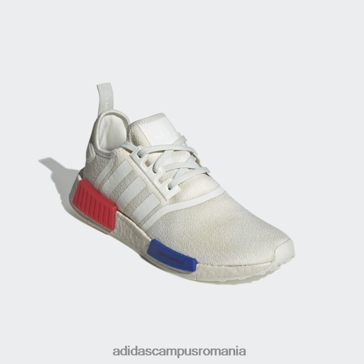 adidas campus romania nuanță albă pantofi nmd-r1 bărbați nuanță albă/roșu glorie/albastru J266N23989