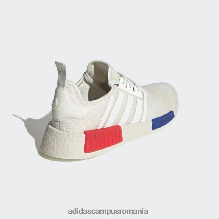 adidas campus romania nuanță albă pantofi nmd-r1 bărbați nuanță albă/roșu glorie/albastru J266N23989