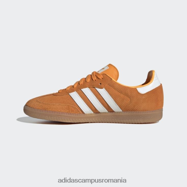 adidas campus romania orange rush samba og pantofi bărbați papură portocalie/alb/gumă J266N212502