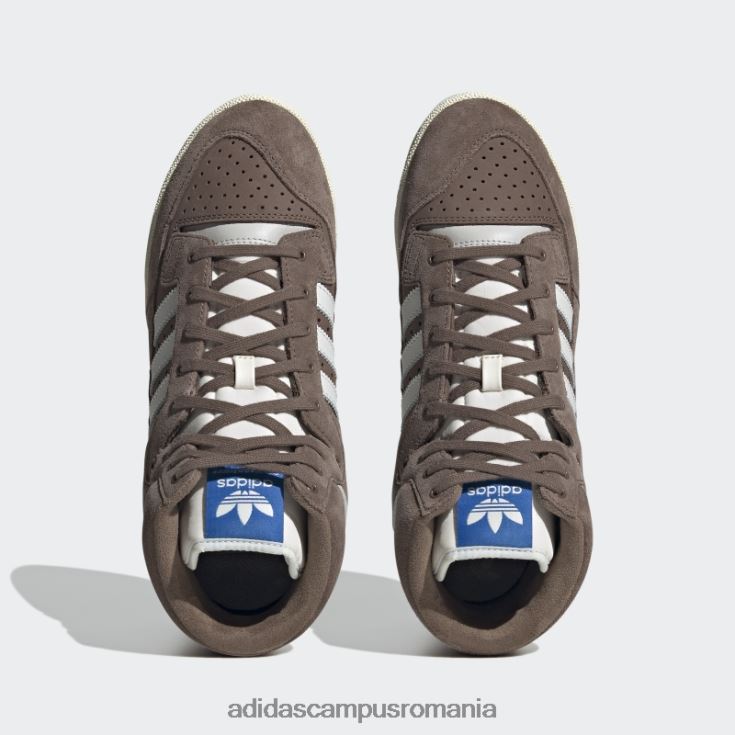 adidas campus romania pământ centenar 85 pantofi înalți bărbați pământ/alb J266N24042