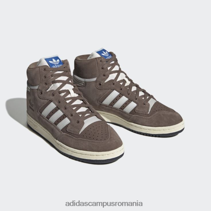 adidas campus romania pământ centenar 85 pantofi înalți bărbați pământ/alb J266N24042