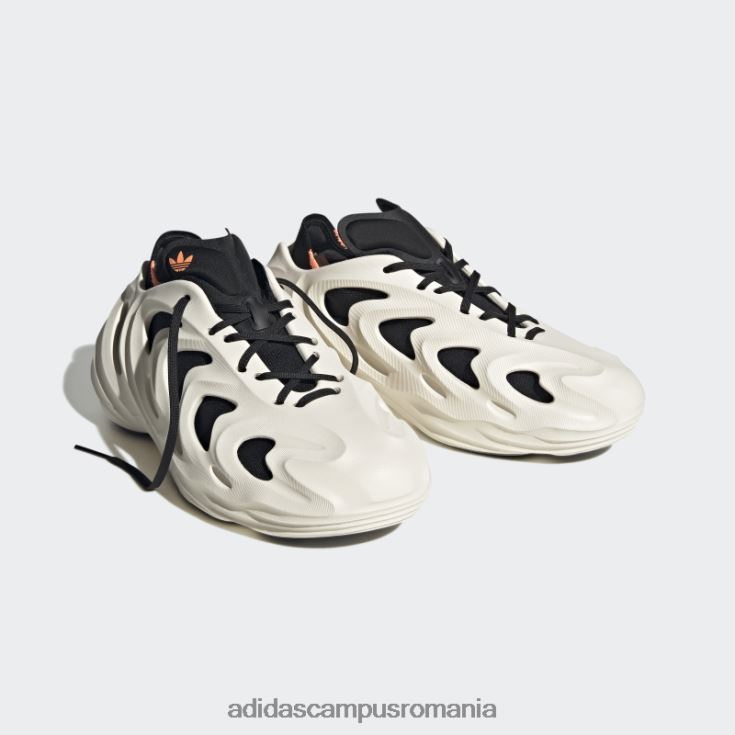 adidas campus romania pantofi adifom q albi bărbați alb/negru/gri J266N24757