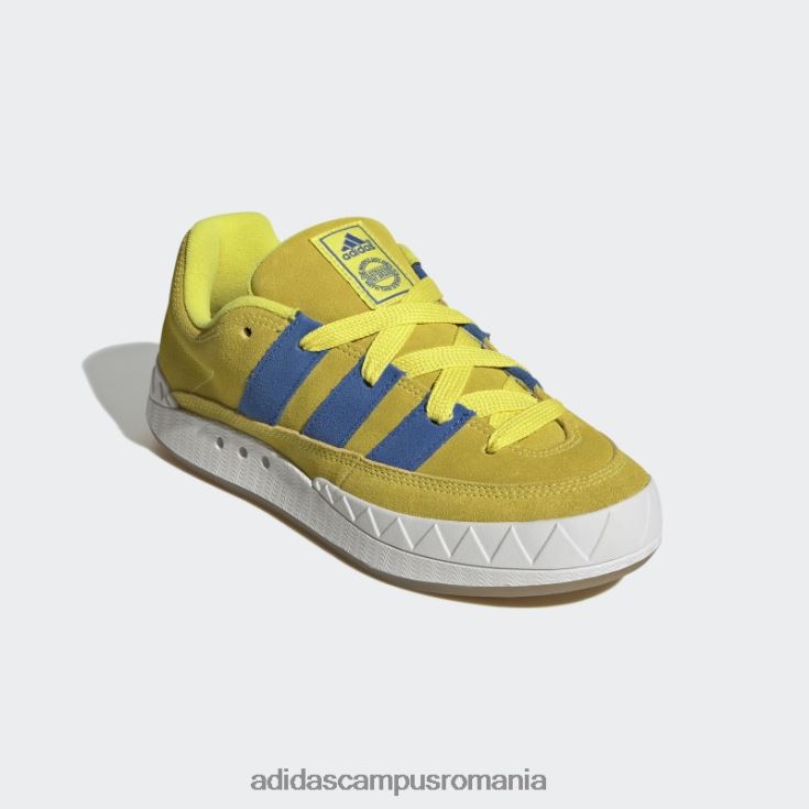adidas campus romania pantofi adimatic galbeni bărbați galben/albastru/alb J266N2626