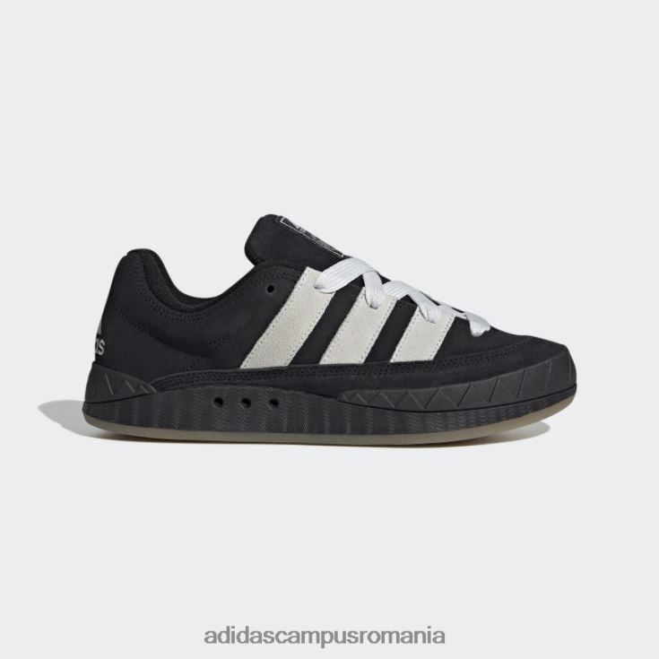 adidas campus romania pantofi adimatic negri bărbați negru/alb/gumă J266N2109