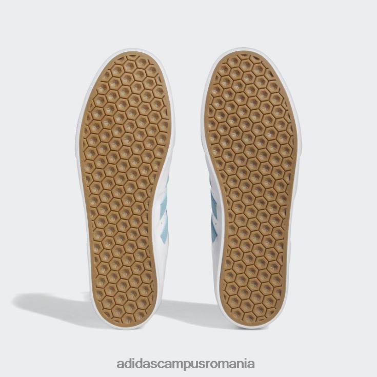 adidas campus romania pantofi alb busenitz vulc 2 bărbați alb/albastru/auriu metalic J266N2203