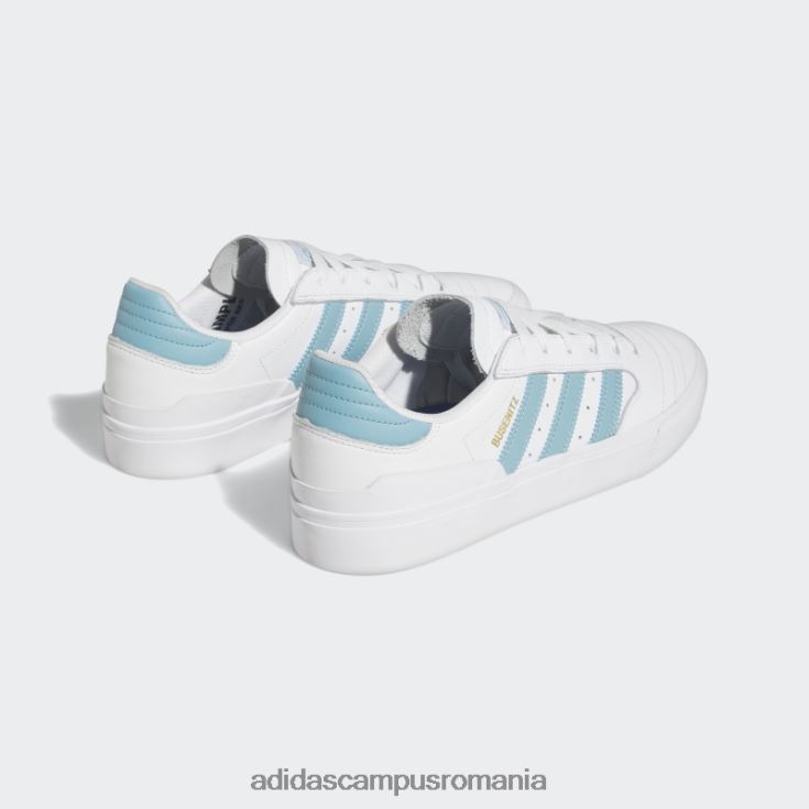 adidas campus romania pantofi alb busenitz vulc 2 bărbați alb/albastru/auriu metalic J266N2203