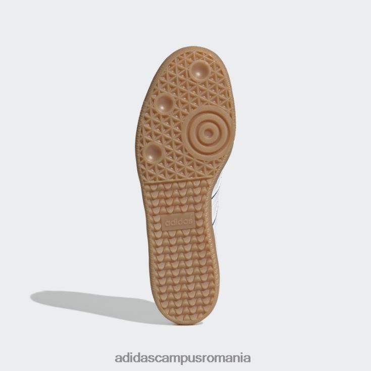 adidas campus romania pantofi albi de samba bărbați alb/albastru/gumă J266N24744