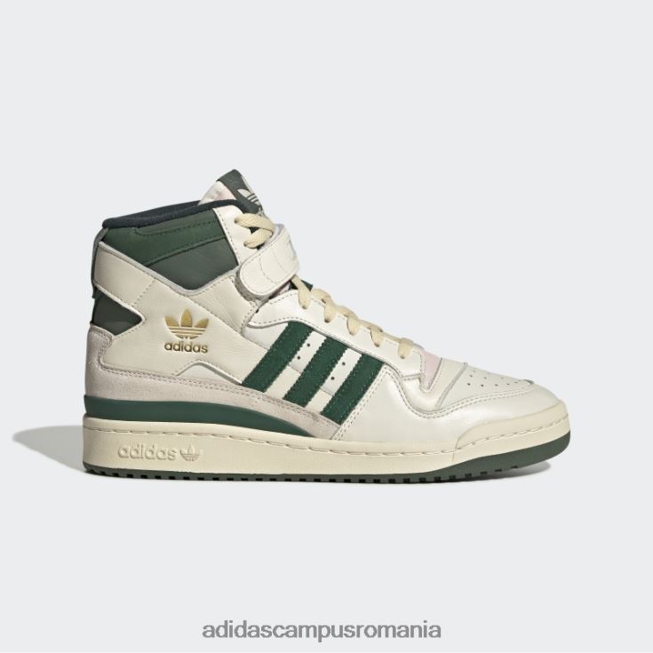 adidas campus romania pantofi albi forum 84 bărbați alb/verde închis J266N2233