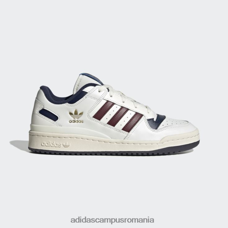 adidas campus romania pantofi albi forum low cl bărbați alb roșu J266N2227