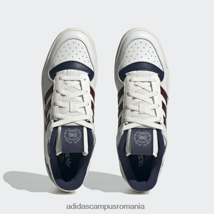 adidas campus romania pantofi albi forum low cl bărbați alb roșu J266N24426