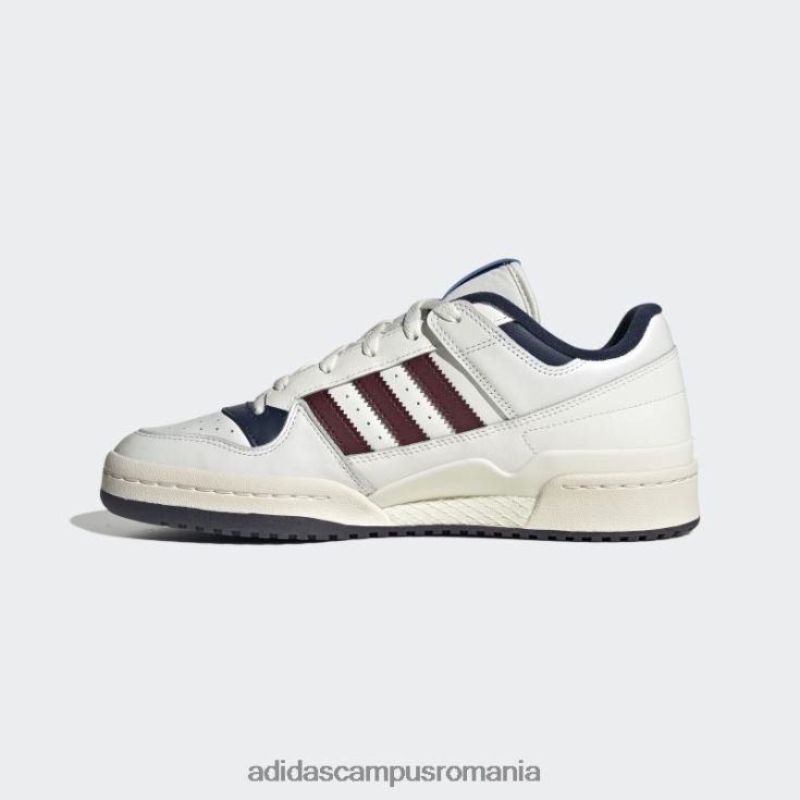 adidas campus romania pantofi albi forum low cl bărbați alb roșu J266N24426