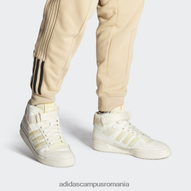 adidas campus romania pantofi albi forum mid parley bărbați alb J266N2593