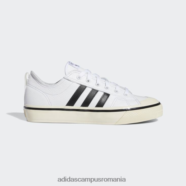 adidas campus romania pantofi albi nizza rf 74 bărbați alb/gumă J266N24138