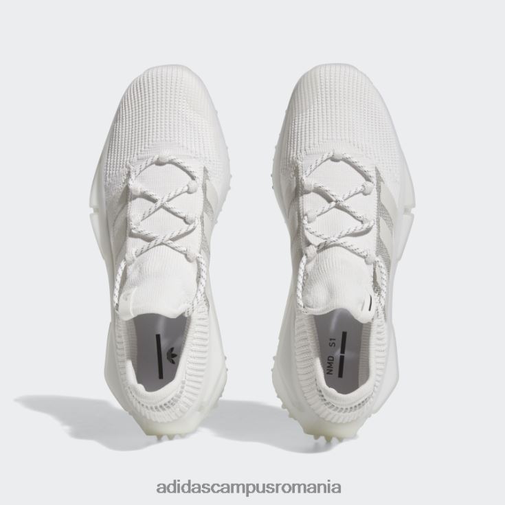 adidas campus romania pantofi albi nmd-s1 bărbați alb/gri/negru J266N23868