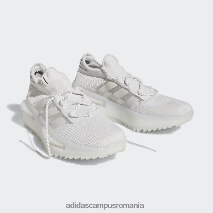 adidas campus romania pantofi albi nmd-s1 bărbați alb/gri/negru J266N23868
