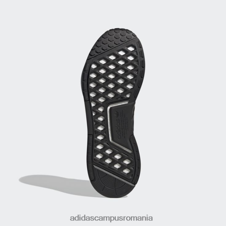 adidas campus romania pantofi albi nmd-v3 bărbați negru/alb/gri J266N2218