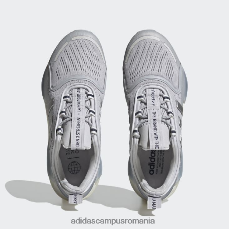 adidas campus romania pantofi albi nmd-v3 eleganti bărbați gri/argintiu/alb J266N2274