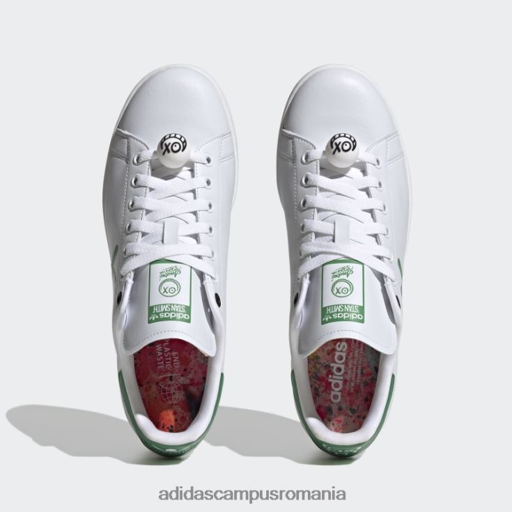 adidas campus romania pantofi albi stan smith x andré saraiva bărbați alb negru J266N24283