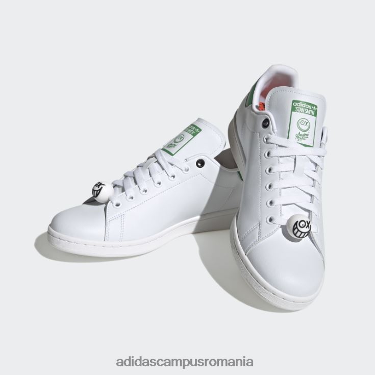 adidas campus romania pantofi albi stan smith x andré saraiva bărbați alb negru J266N24283