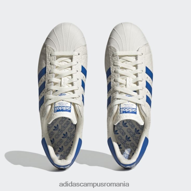 adidas campus romania pantofi albi superstar 82 bărbați pasăre albă/albastru J266N24177