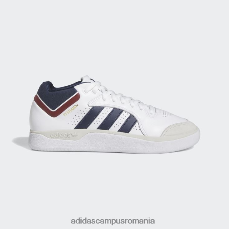 adidas campus romania pantofi albi tyshawn adidas bărbați alb/marine/gri J266N24131