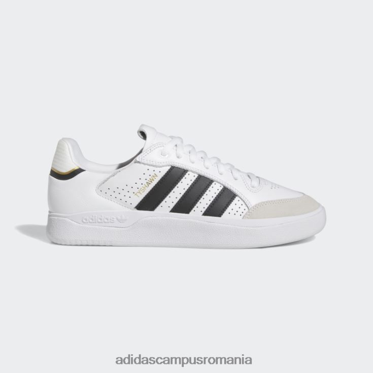 adidas campus romania pantofi albi tyshawn adidas bărbați alb/negru/auriu metalic J266N24179