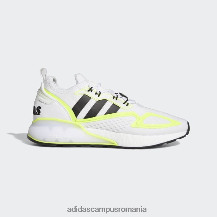adidas campus romania pantofi albi zx 2k boost bărbați alb/galben/negru J266N23659