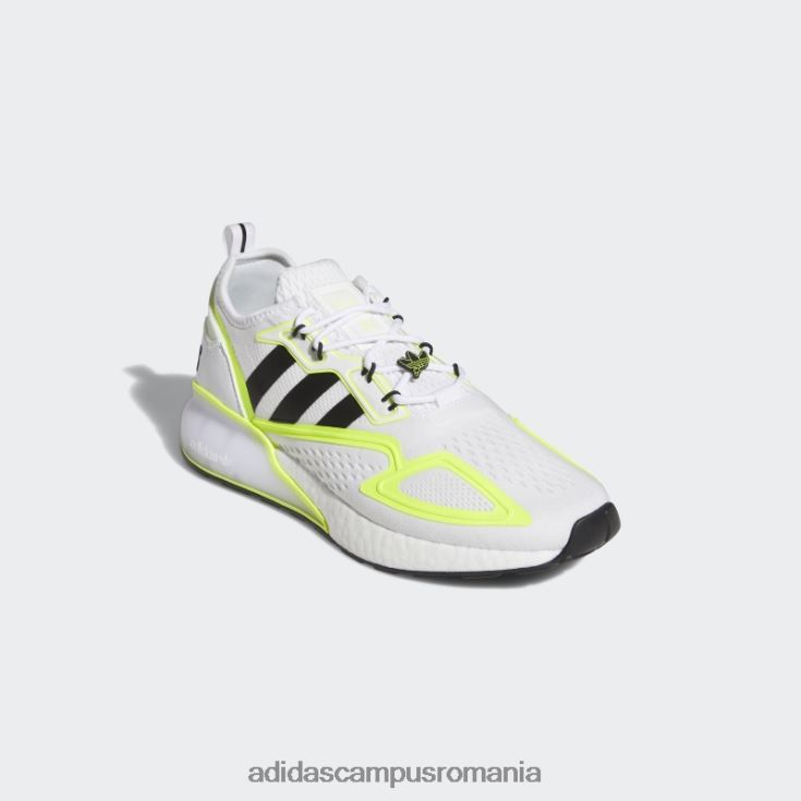 adidas campus romania pantofi albi zx 2k boost bărbați alb/galben/negru J266N23659