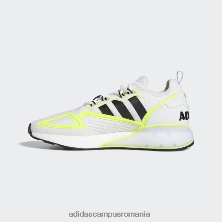 adidas campus romania pantofi albi zx 2k boost bărbați alb/galben/negru J266N23659