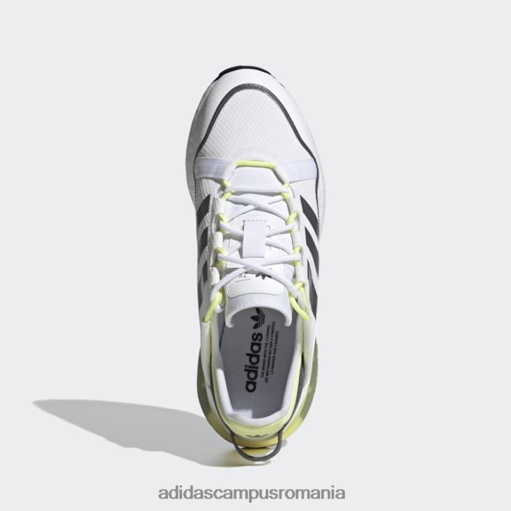 adidas campus romania pantofi albi zx 2k boost pure bărbați alb/gri/galben J266N2652
