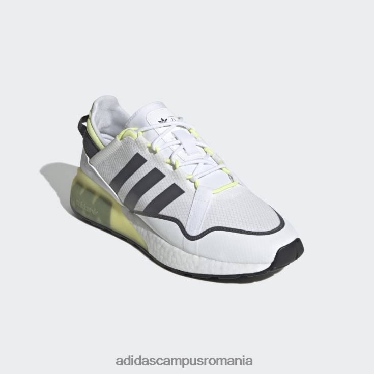adidas campus romania pantofi albi zx 2k boost pure bărbați alb/gri/galben J266N2652