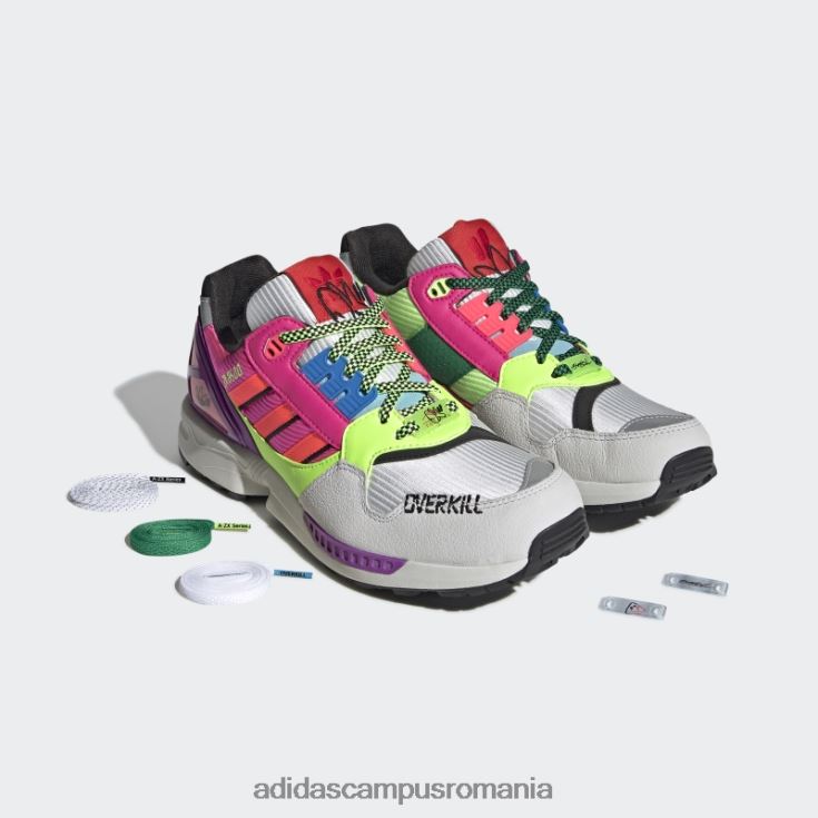 adidas campus romania pantofi albi zx 8500 overkill (the o). bărbați alb/verde/negru J266N2742
