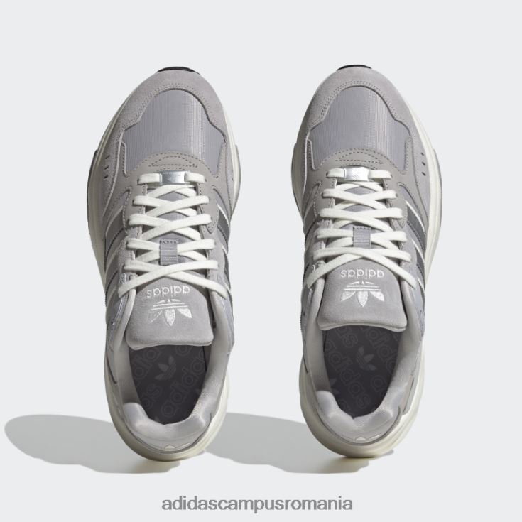 adidas campus romania pantofi argintii retropy f90 bărbați gri/argintiu/alb J266N2151