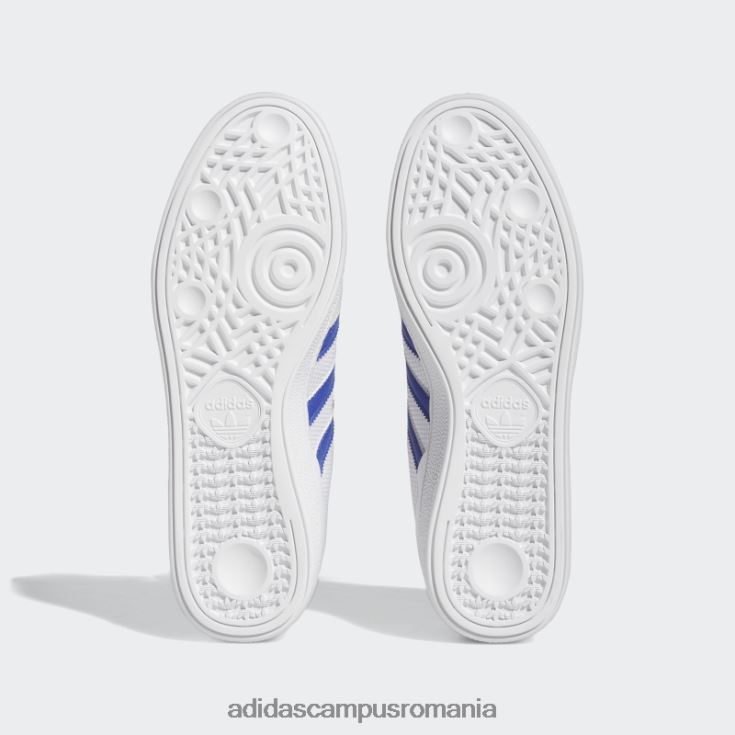 adidas campus romania pantofi busenitz albi bărbați alb/albastru/auriu metalic J266N24196
